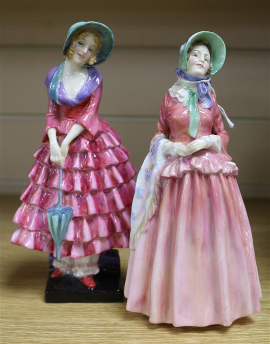 Two Royal Doulton figures Gillian and Priscilla